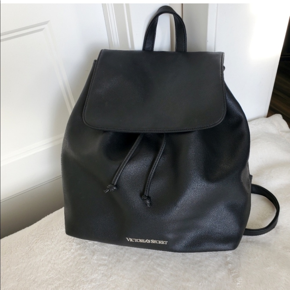 Victoria Secret black backpack everyday bag